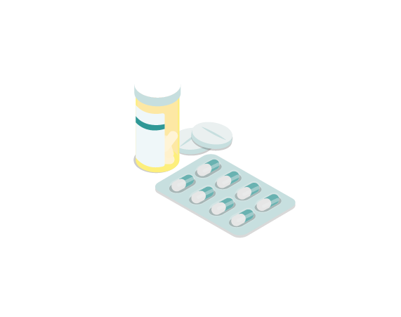 Illustration of pills