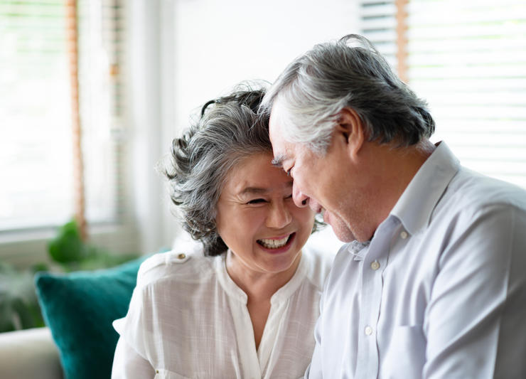 Image of Couple Embracing